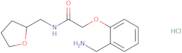 2-[2-(Aminomethyl)phenoxy]-N-(oxolan-2-ylmethyl)acetamide hydrochloride