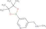 N-Methyl-1-(5-(4,4,5,5-tetramethyl-1,3,2-dioxaborolan-2-yl)pyridin-3-yl)methanamine