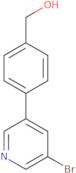 (4-(5-Bromopyridin-3-yl)phenyl)methanol