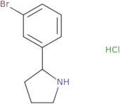 2-(3-bromophenyl)pyrrolidine hydrochloride