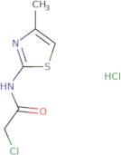 2-Chloro-N-(4-methyl-1,3-thiazol-2-yl)acetamide hydrochloride