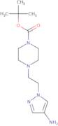 tert-Butyl 4-[2-(4-amino-1H-pyrazol-1-yl)ethyl]piperazine-1-carboxylate