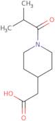 (1-Isobutyryl-piperidin-4-yl)-acetic acid