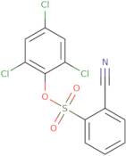 2,4,6-Trichlorophenyl 2-cyanobenzenesulfonate