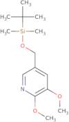 5-((tert-Butyldimethylsilyloxy)methyl)-2,3-dimethoxypyridine