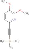 2,3-Dimethoxy-6-((trimethylsilyl)ethynyl)pyridine