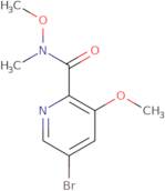 5-Bromo-N,3-dimethoxy-N-methylpicolinamide