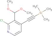 2-Chloro-3-(dimethoxymethyl)-4-((trimethylsilyl)-ethynyl)pyridine