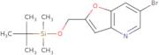 6-Bromo-2-((tert-butyldimethylsilyloxy)methyl)-furo[3,2-b]pyridine