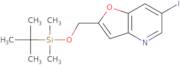 2-((tert-Butyldimethylsilyloxy)methyl)-6-iodofuro[3,2-b]pyridine