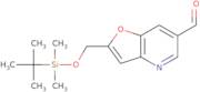 2-((tert-Butyldimethylsilyloxy)methyl)furo[3,2-b]pyridine-6-carbaldehyde