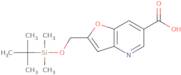 2-((tert-Butyldimethylsilyloxy)methyl)-furo[3,2-b]pyridine-6-carboxylic acid