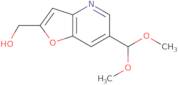 (6-(Dimethoxymethyl)furo[3,2-b]pyridin-2-yl)methanol