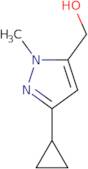 (3-Cyclopropyl-1-methyl-1H-pyrazol-5-yl)methanol