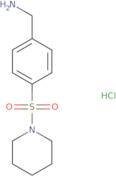 [4-(Piperidine-1-sulfonyl)phenyl]methanamine hydrochloride
