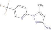 5-Methyl-1-[5-(trifluoromethyl)pyridin-2-yl]-1H-pyrazol-3-amine