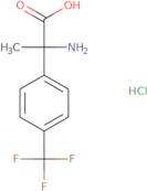 2-Amino-2-[4-(trifluoromethyl)phenyl]propanoic acid hydrochloride