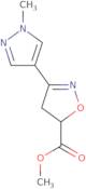 Methyl 3-(1-methyl-1H-pyrazol-4-yl)-4,5-dihydroisoxazole-5-carboxylate