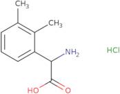 2-Amino-2-(2,3-dimethylphenyl)acetic acid hydrochloride