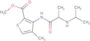 Methyl 3-(2-(isopropylamino)propanamido)-4-methylthiophene-2-carboxylate