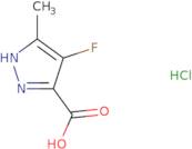 4-Fluoro-5-methyl-1H-pyrazole-3-carboxylic acid hydrochloride