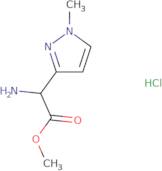 Methyl 2-amino-2-(1-methyl-1H-pyrazol-3-yl)acetate hydrochloride