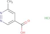 6-Methylpyridazine-4-carboxylic acid hydrochloride