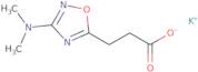 Potassium 3-[3-(dimethylamino)-1,2,4-oxadiazol-5-yl]propanoate