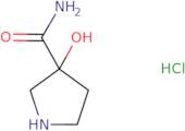 3-Hydroxypyrrolidine-3-carboxamide hydrochloride