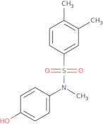 N-(4-Hydroxyphenyl)-N,3,4-trimethylbenzene-1-sulfonamide