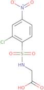 2-(2-Chloro-4-nitrobenzenesulfonamido)acetic acid