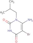 6-Amino-5-bromo-1-(2-methylpropyl)-1,2,3,4-tetrahydropyrimidine-2,4-dione