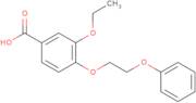 3-Ethoxy-4-(2-phenoxyethoxy)benzoic acid