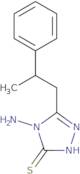 4-Amino-5-(2-phenylpropyl)-4H-1,2,4-triazole-3-thiol