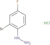 (2-Bromo-4-fluorophenyl)hydrazine, HCl