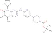 tert-Butyl 4-(6-((6-bromo-8-cyclopentyl-5-methyl-7-oxo-7,8-dihydropyrido[2,3-d]pyrimidin-2-yl)amino)pyridin-3-yl)piperazine-1-carbox ylate