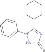 5-Cyclohexyl-1-phenyl-1H-1,2,4-triazole-3-thiol