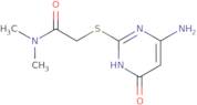 2-[(4-Amino-6-hydroxy-2-pyrimidinyl)thio]-N,N-dimethylacetamide