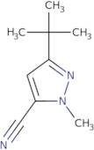 5-tert-Butyl-2-methyl-2H-pyrazole-3-carbonitrile