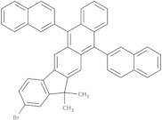 2-Bromo-13,13-dimethyl-6,11-di(naphthalen-2-yl)-13H-indeno[1,2-b]anthracene