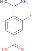 4-(1-Aminoethyl)-3-fluorobenzoic acid