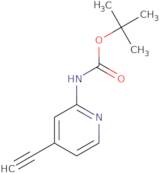 (4-Ethynyl-pyridin-2-yl)-carbamic acid tert-butyl ester