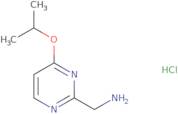 (4-Isopropoxypyrimidin-2-yl)methylamine hydrochloride