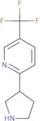 2-(Pyrrolidin-3-yl)-5-(trifluoromethyl)pyridine