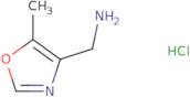 (5-Methyl-1,3-oxazol-4-yl)methanamine hydrochloride