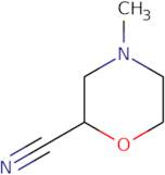 4-Methylmorpholine-2-carbonitrile