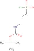 (3-Chlorosulfonyl-propyl)- carbamic acid tert-butyl ester