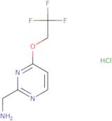 C-[4-(2,2,2-Trifluoro-ethoxy)-pyrimidin-2-yl]-methylamine hydrochloride