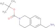 tert-butyl 6-(aminomethyl)-1,2,3,4-tetrahydroisoquinoline-2-carboxylate