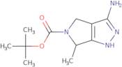 tert-Butyl 3-amino-6-methyl-4,6-dihydropyrrolo[3,4-c]pyrazole-5(1H)-carboxylate